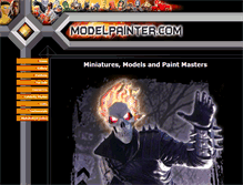 Tablet Screenshot of modelpainter.com